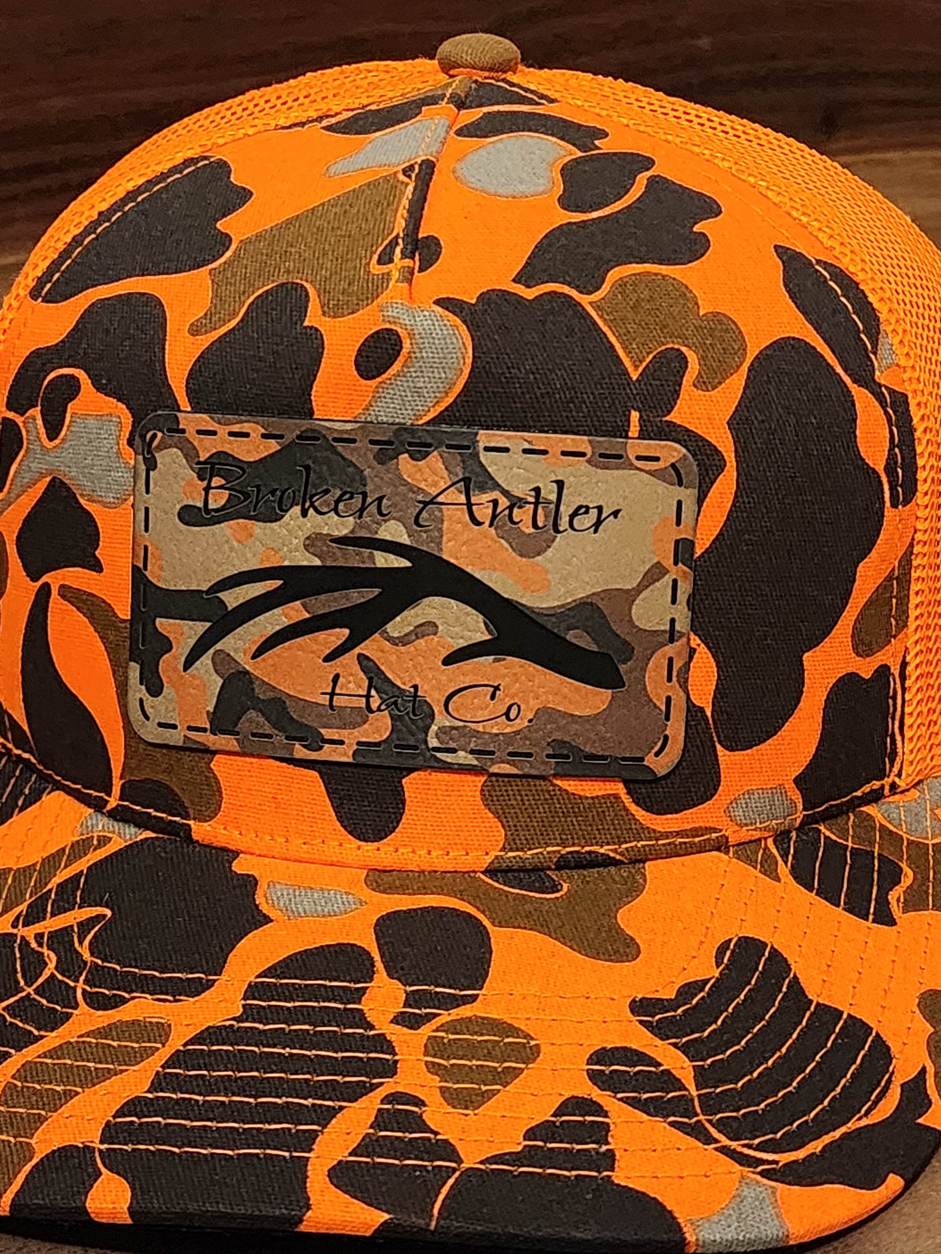 Broken Antler Hat Co- The Shed Blaze Orange