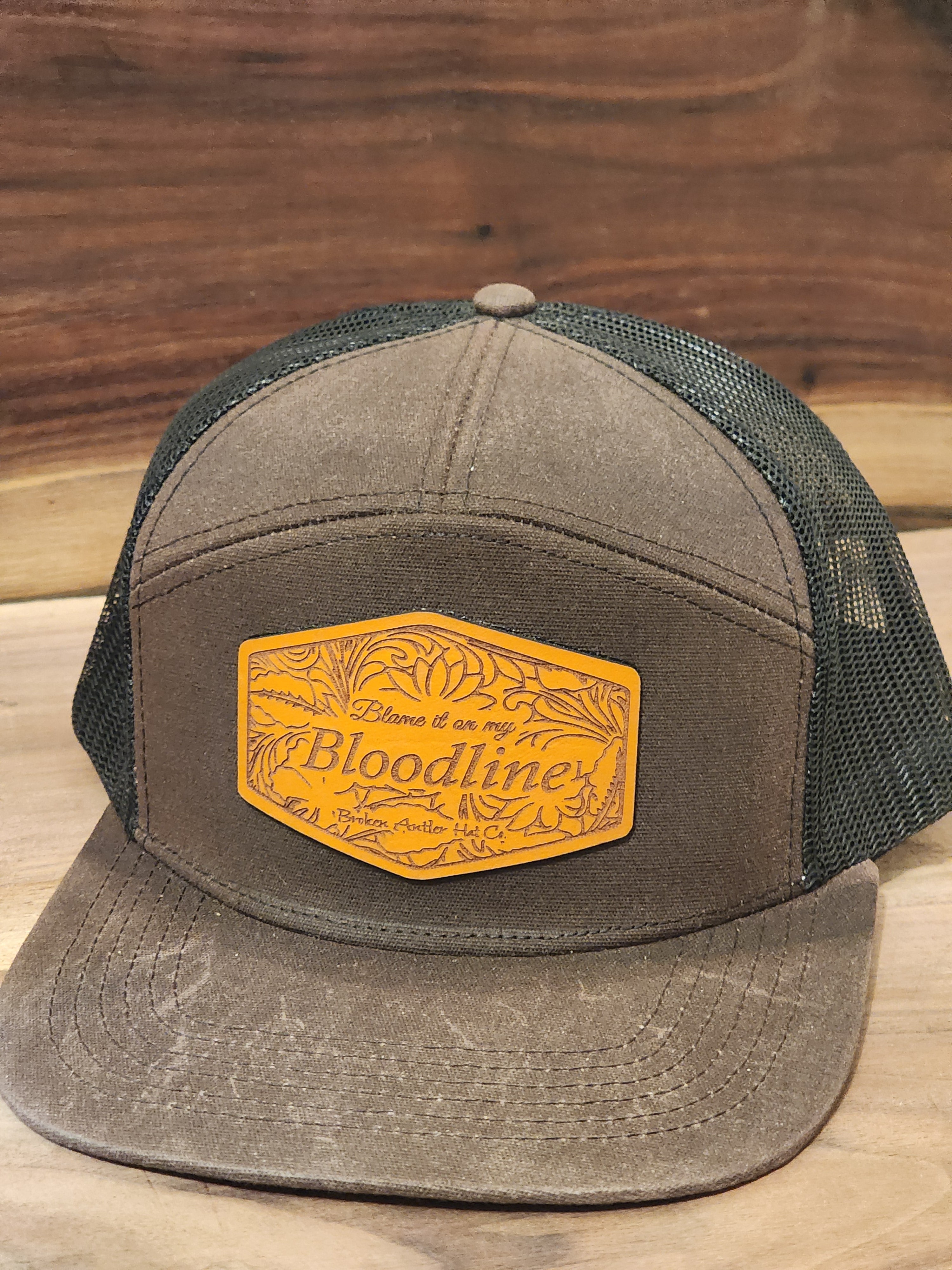 Broken Antler Hat Co- Blame It On My Bloodline Leather Edition