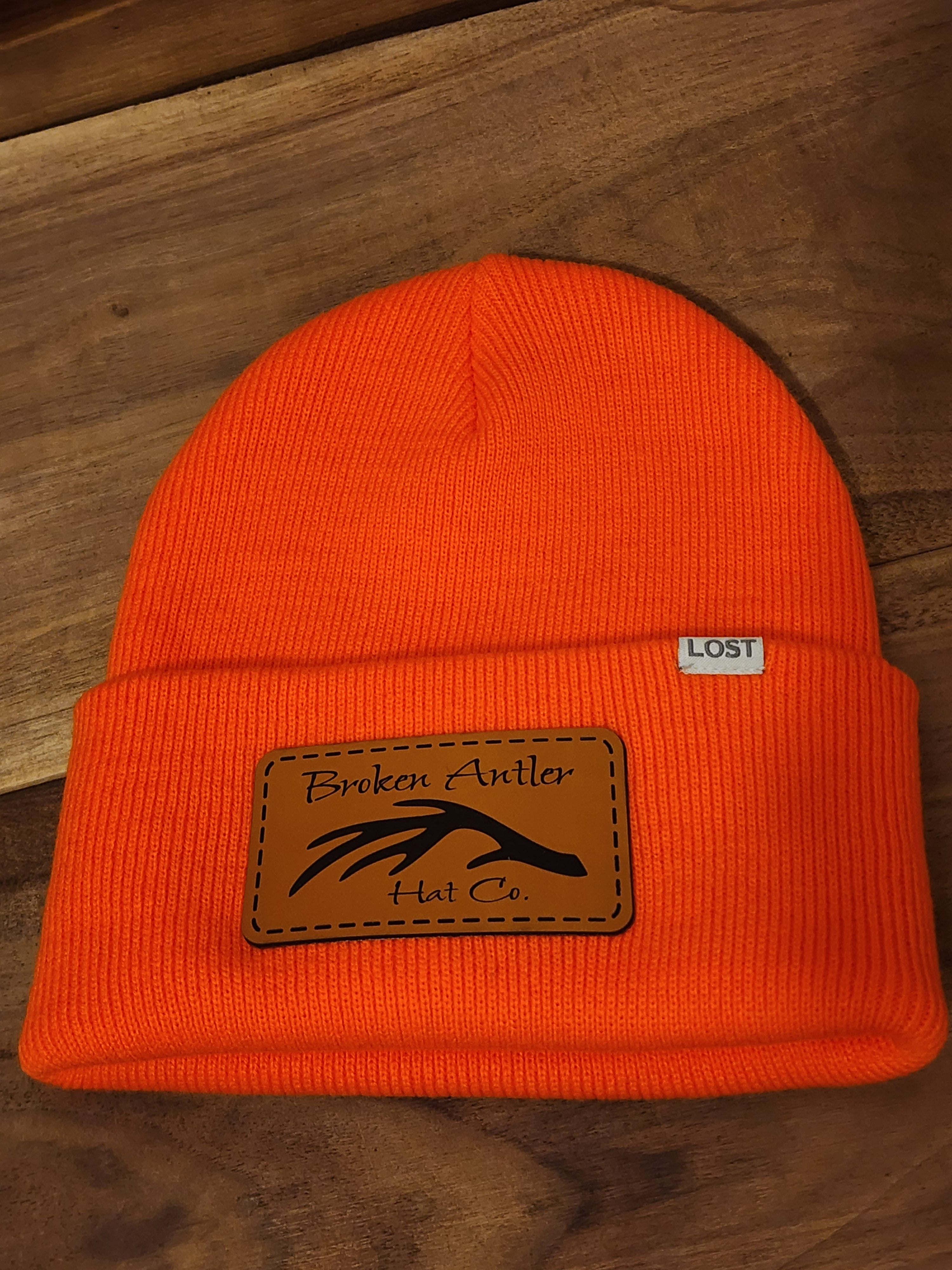 Broken Antler Hat Co. - The Shed Beanie Blaze Orange