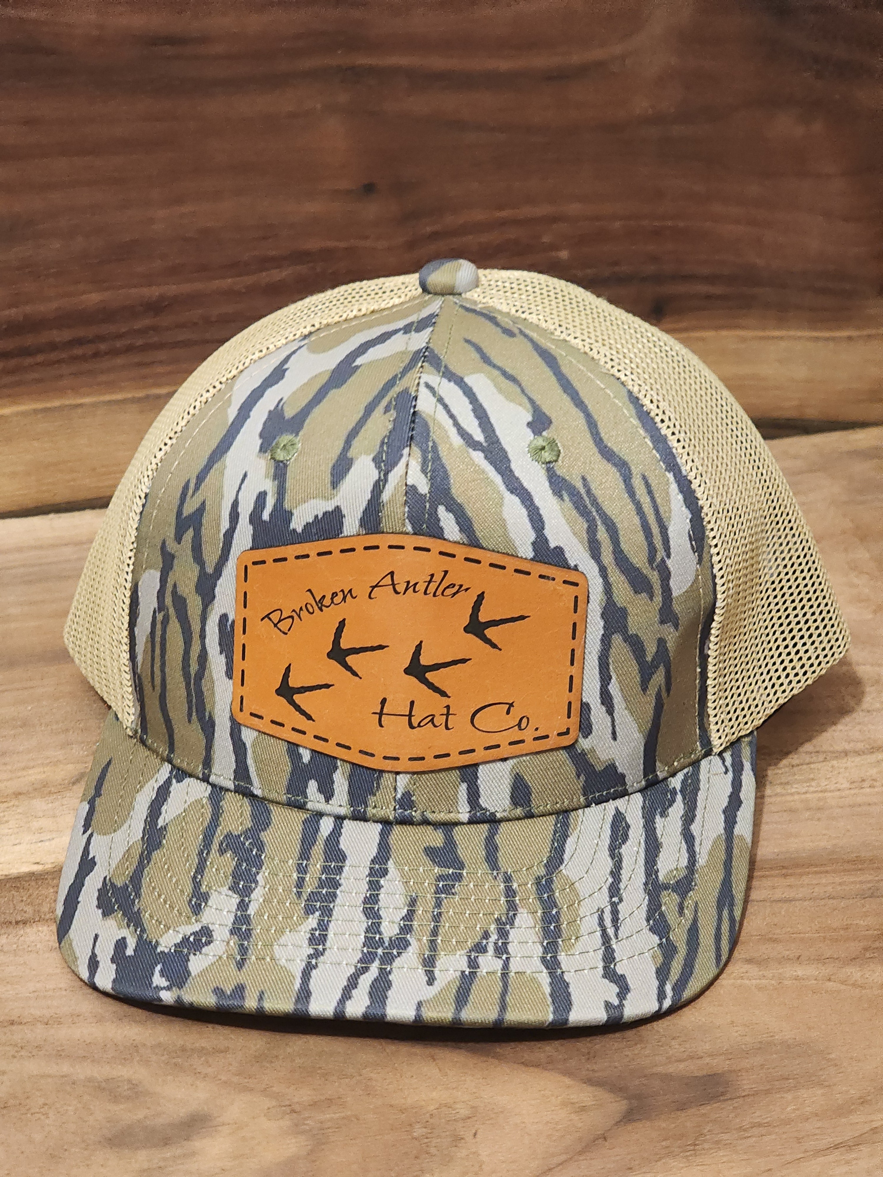 Broken Antler Hat Co- Turkey Tracks UltraBark Spring Camo/Sand