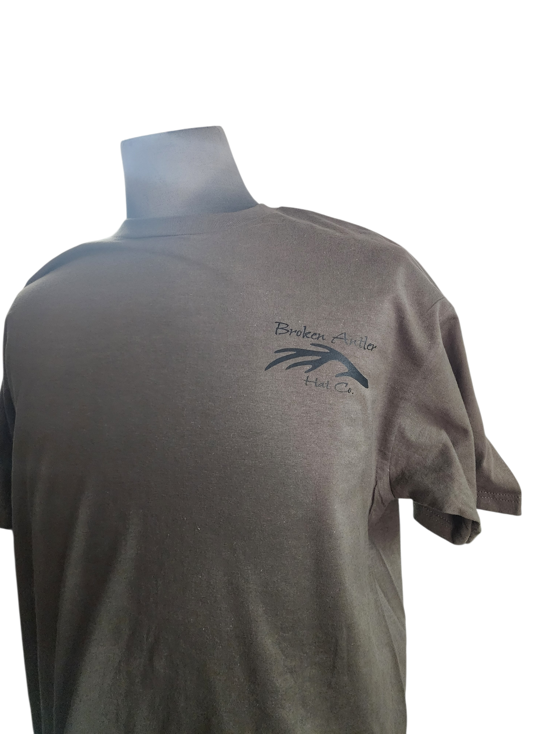 Broken Antler Hat Co.- Broken Antler Flag/Deer Skull Shirt