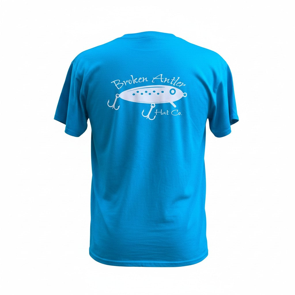 Broken Antler Hat Co.- Broken Antler The Lure Shirt -Tropical Blue