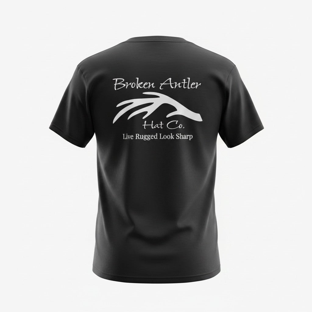 Broken Antler Hat Co.- Broken Antler Logo Shirt