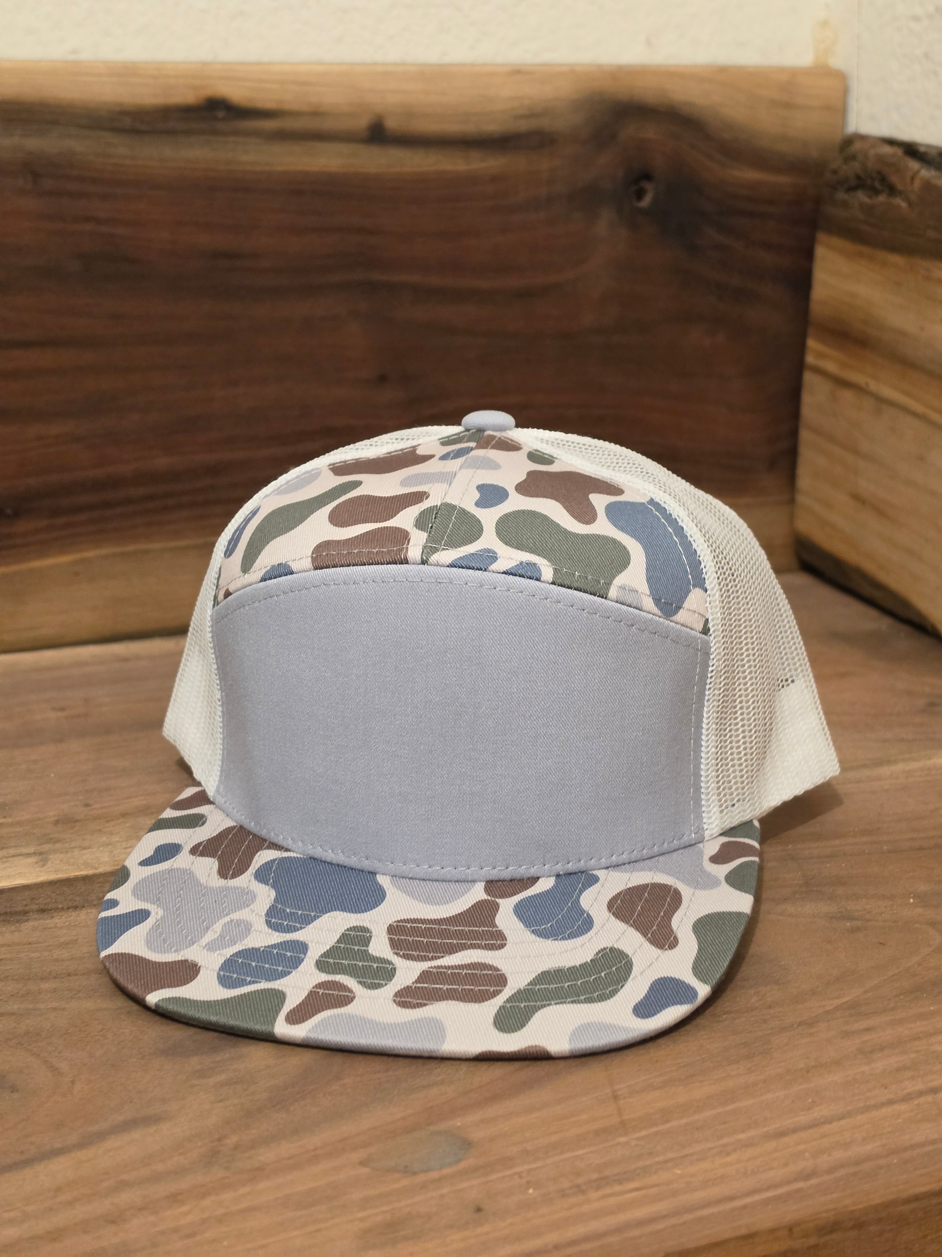 Broken Antler Hat Co - Old School Salt Bay Camo 7 Hat