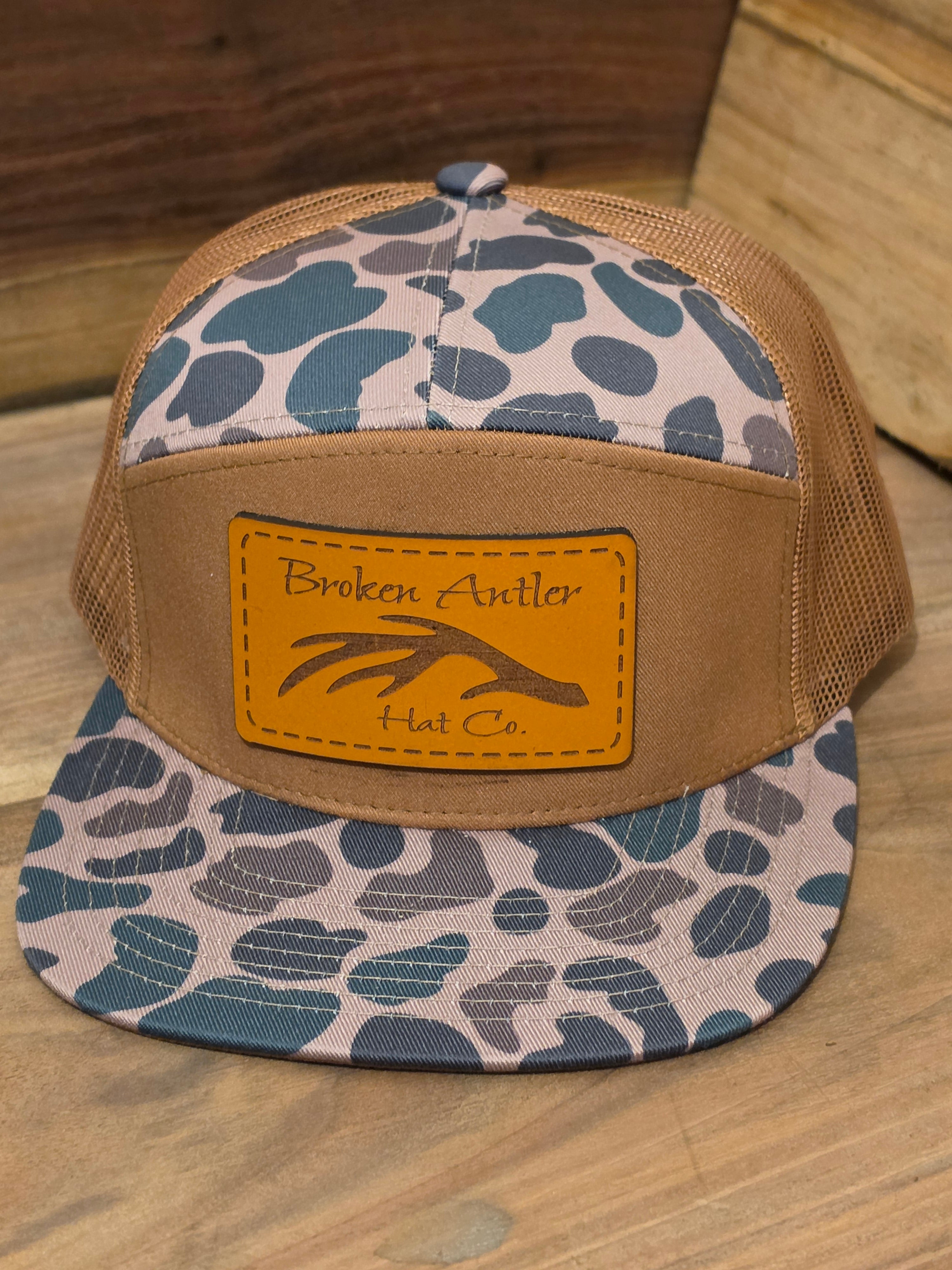 Broken Antler Hat Co- The Shed Genuine Leather Patch Hat