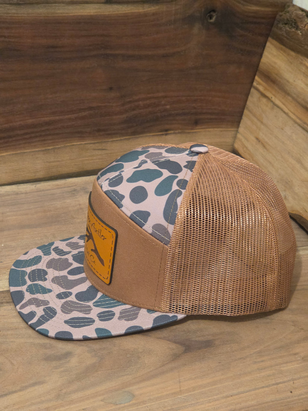 Broken Antler Hat Co- The Shed Genuine Leather Patch Hat