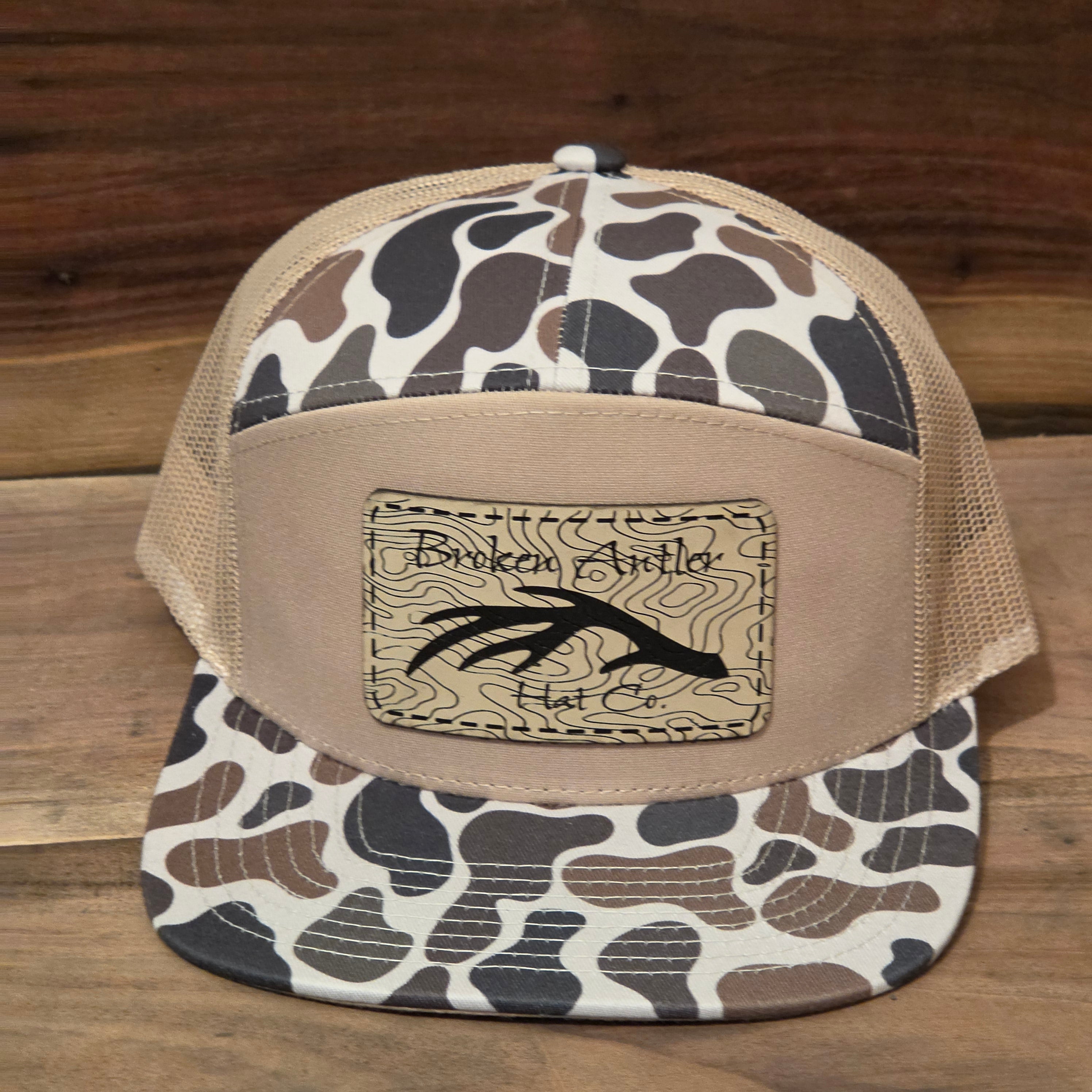 Broken Antler Hat Co- The Shed Topo Bayou Camo7