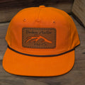 Broken Antler Hat Co- The Shed Cutout Blaze Orange Rope Hat