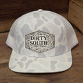 Broken Antler Hat Co- Dirty South Sneaux camo / White