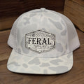 Broken Antler Hat Co- Feral Sneaux camo / White