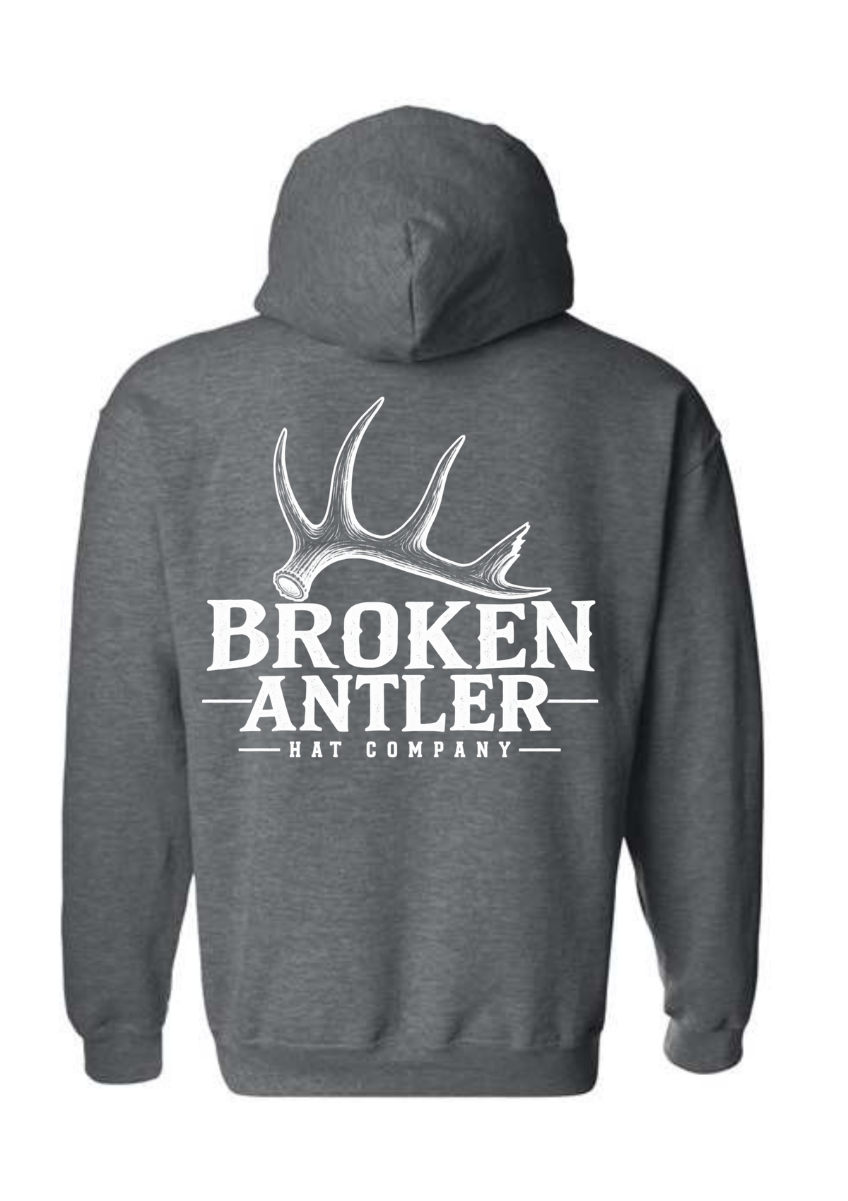 Broken Antler Hat Co.- Broken Antler Hooded Sweatshirt