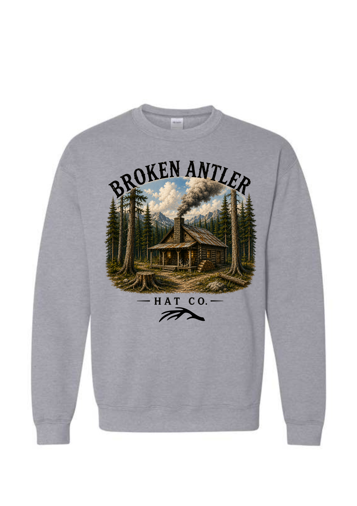 Broken Antler Hat Co.- The Cabin Sweatshirt