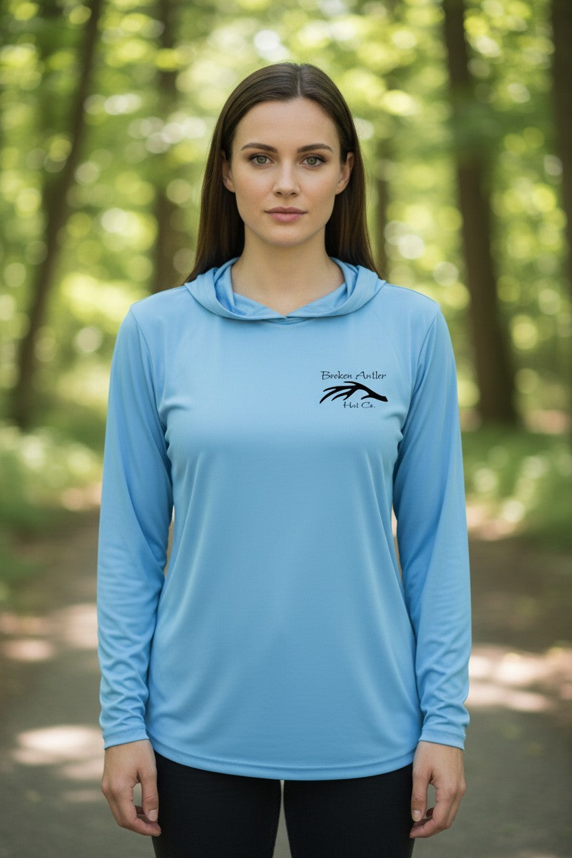 Broken Antler Hat Co.- The Redfish Performance Hooded Fishing Shirt