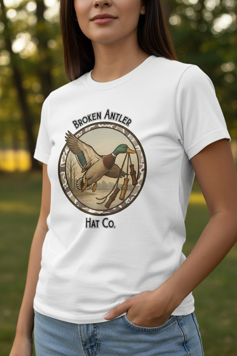 Broken Antler Hat Co - Duck Calls Shirt Front