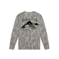 Broken Antler Hat Co.-The Pintail Long Sleeve Shirt Mossy Oak Bottomland / Black