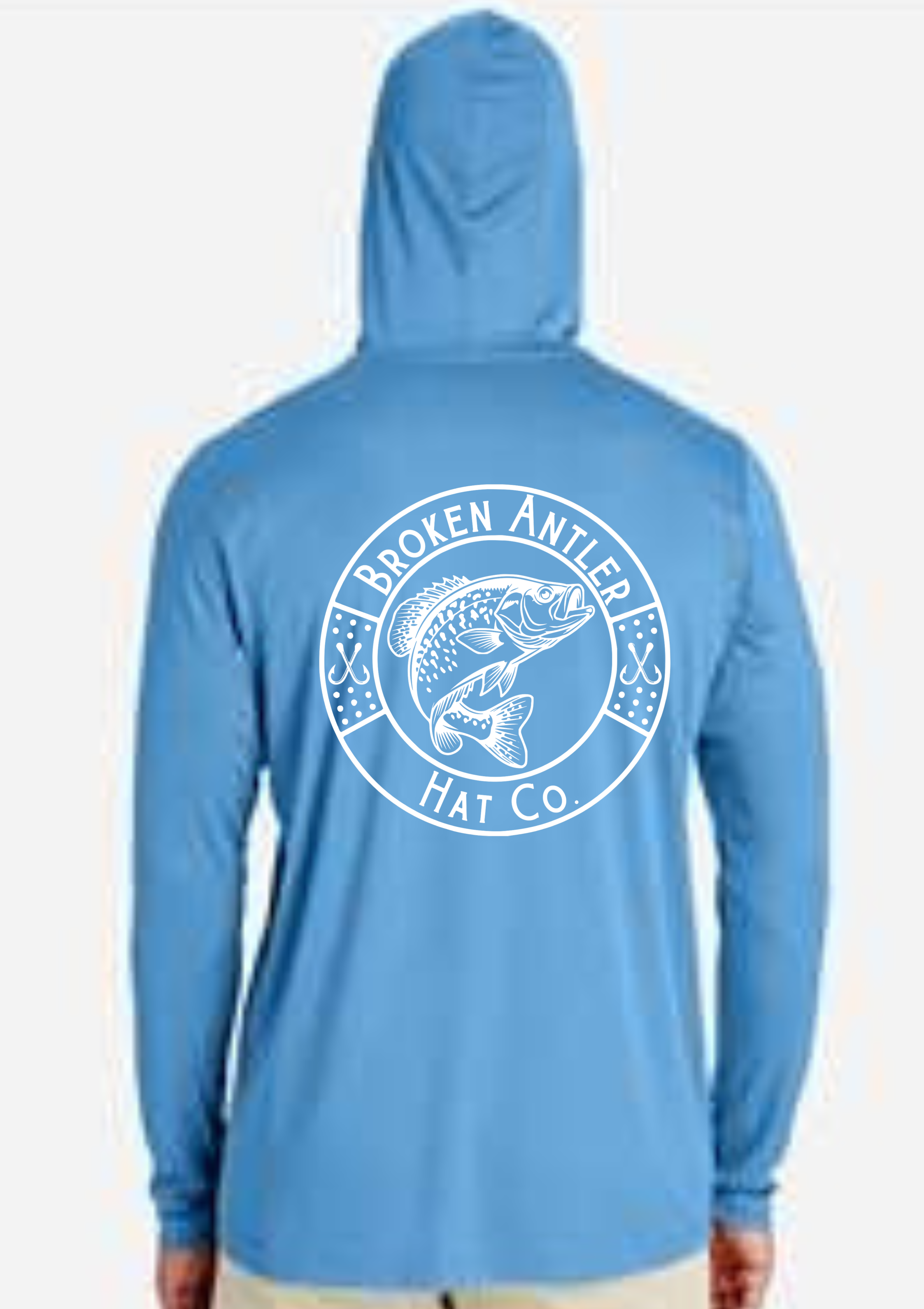 Broken Antler Hat Co.- Sac-A-Lait  Performance Hooded Fishing Shirt