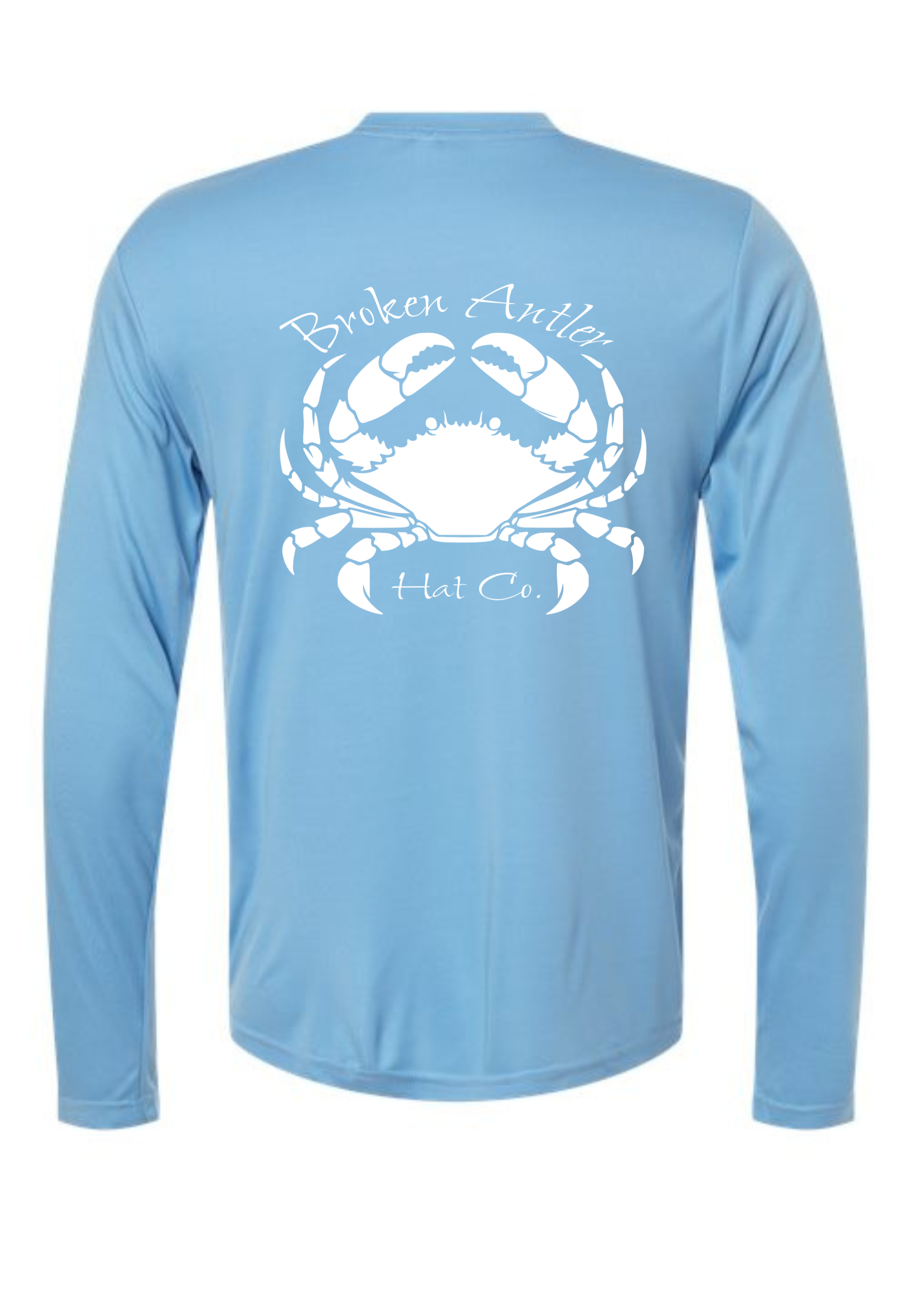 Broken Antler Hat Co.- Blue Crab Performance UPF Fishing Shirt