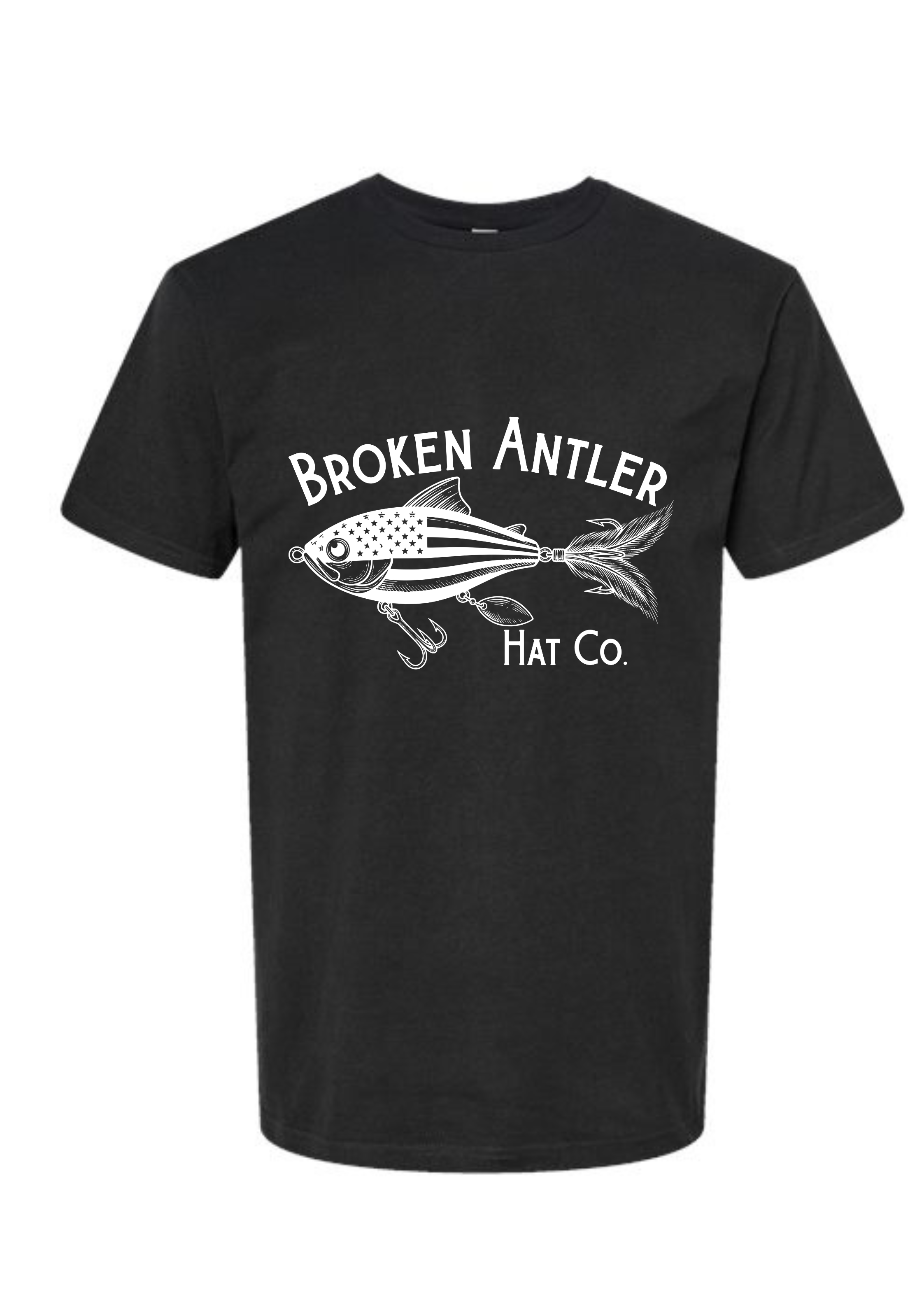 Broken Antler Hat Co.- The USA Lure Shirt Front