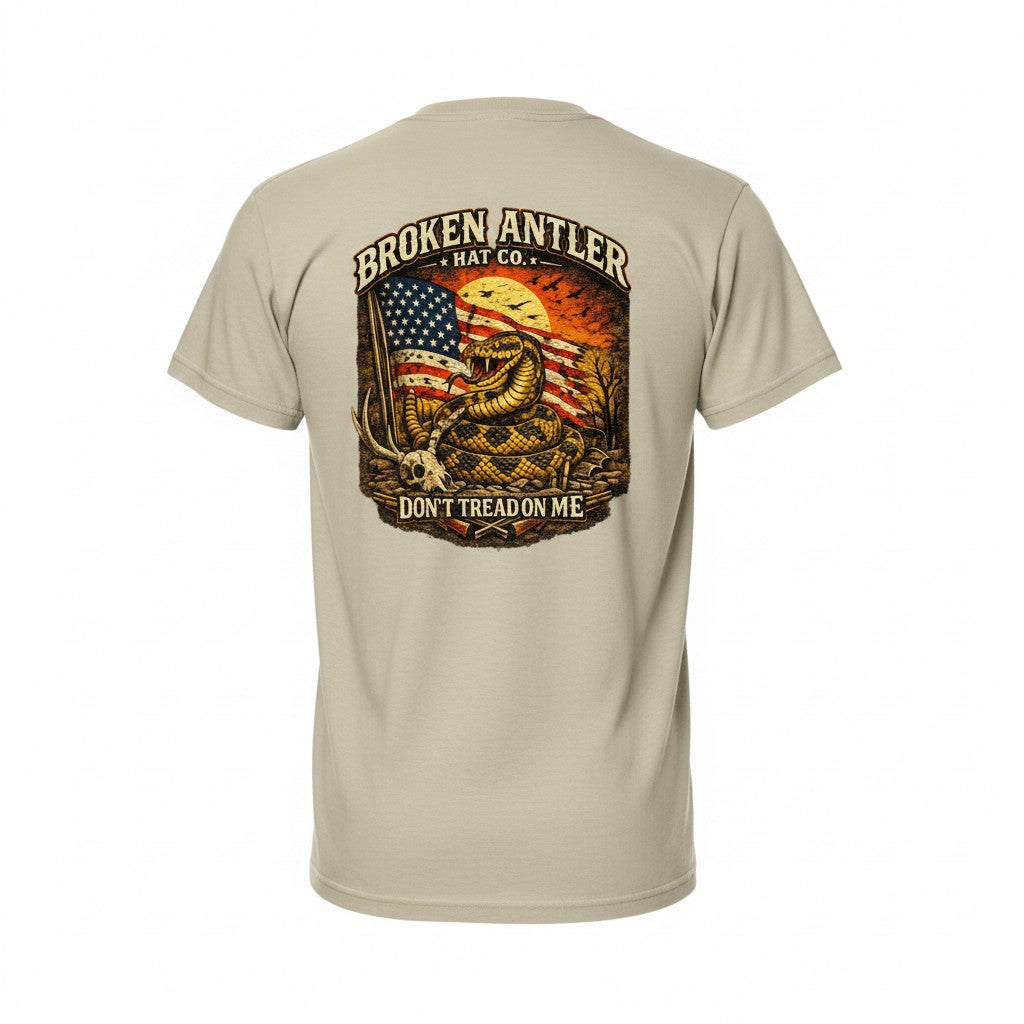 Broken Antler Hat Co.- Don't Tread On Me Shirt
