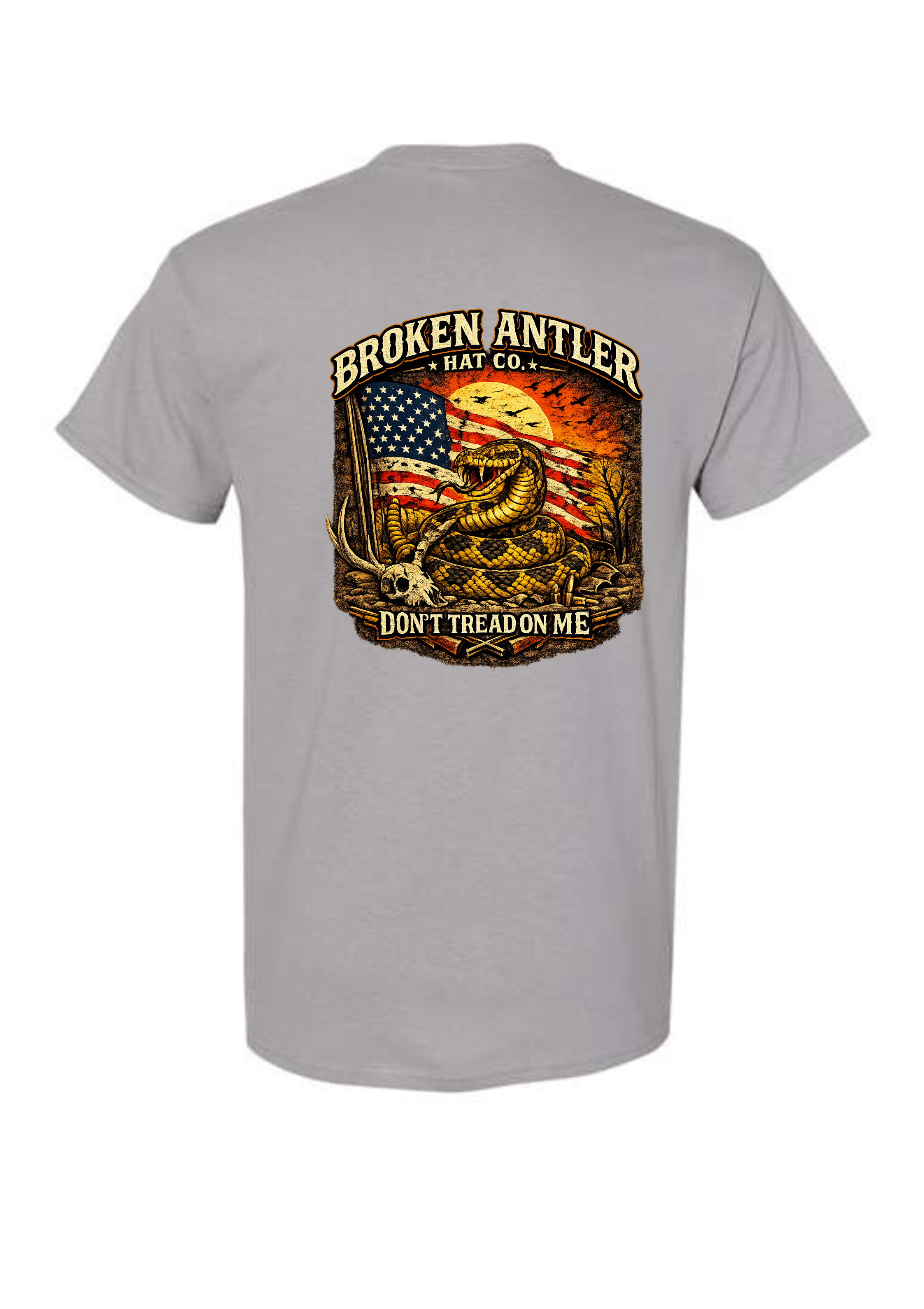 Broken Antler Hat Co.- Don't Tread On Me Shirt