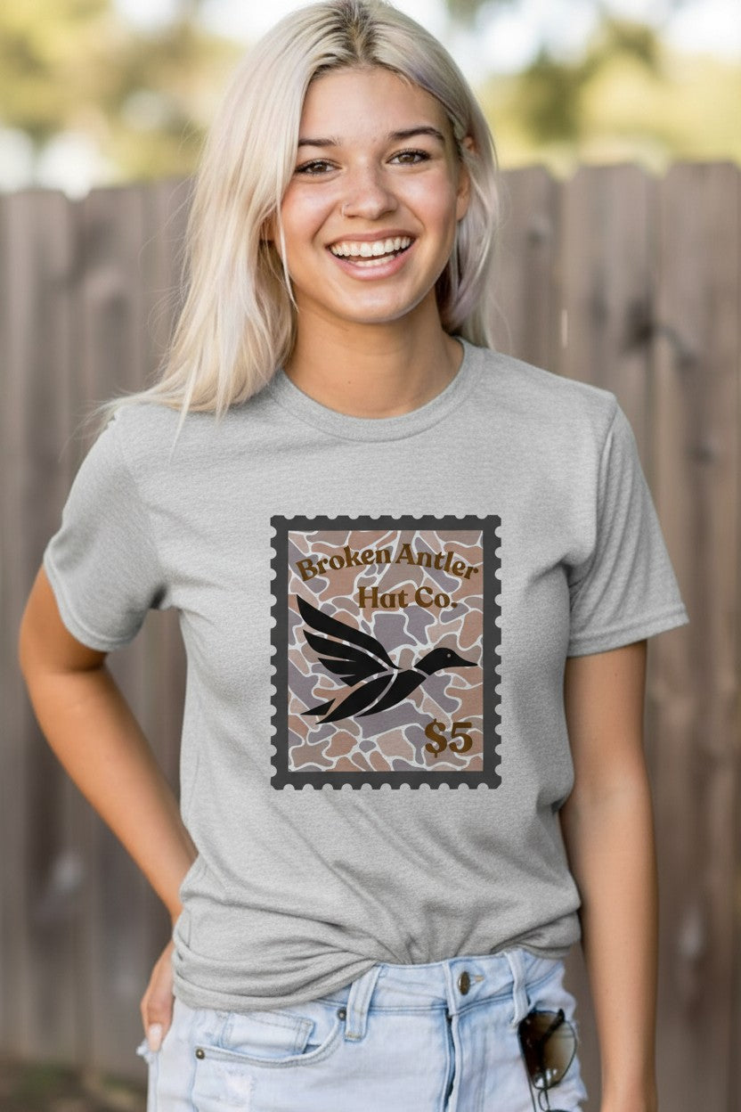 Broken Antler Hat Co - Duck Stamp Shirt