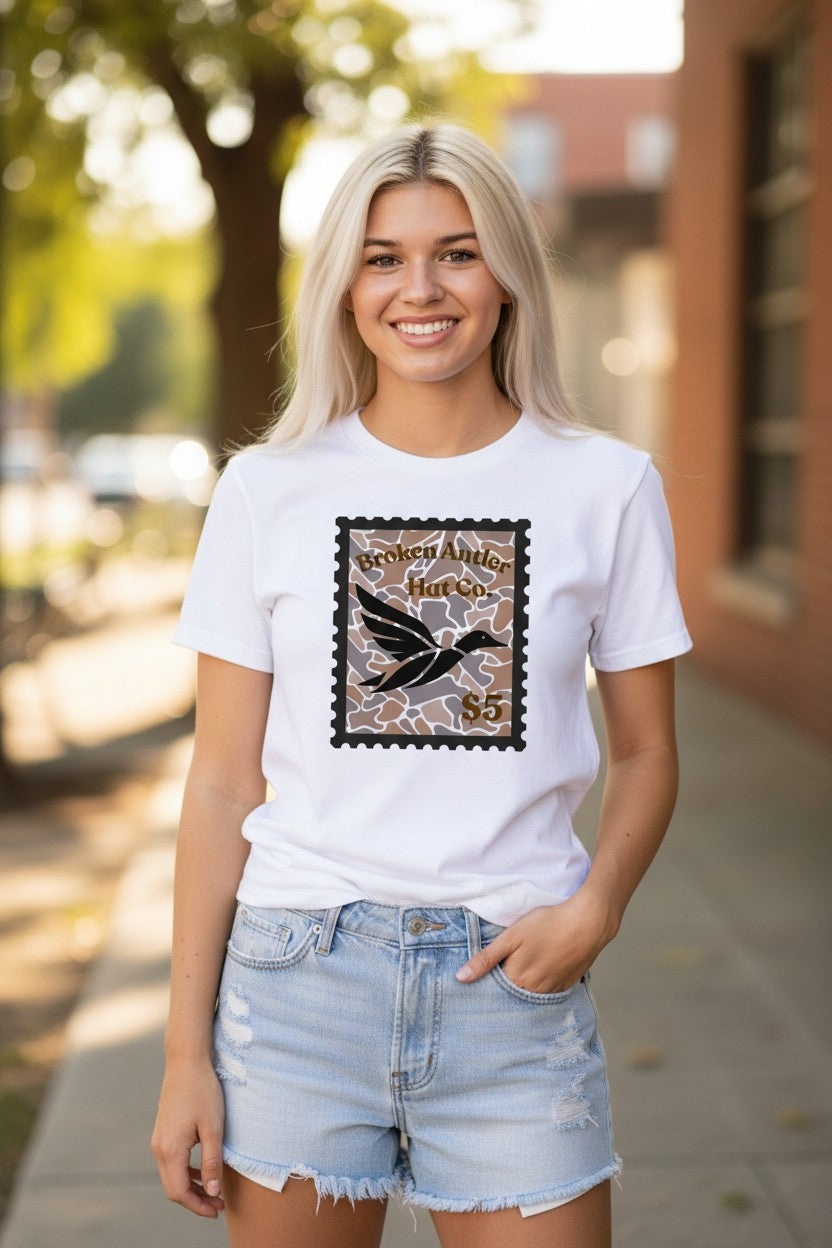 Broken Antler Hat Co - Duck Stamp Shirt