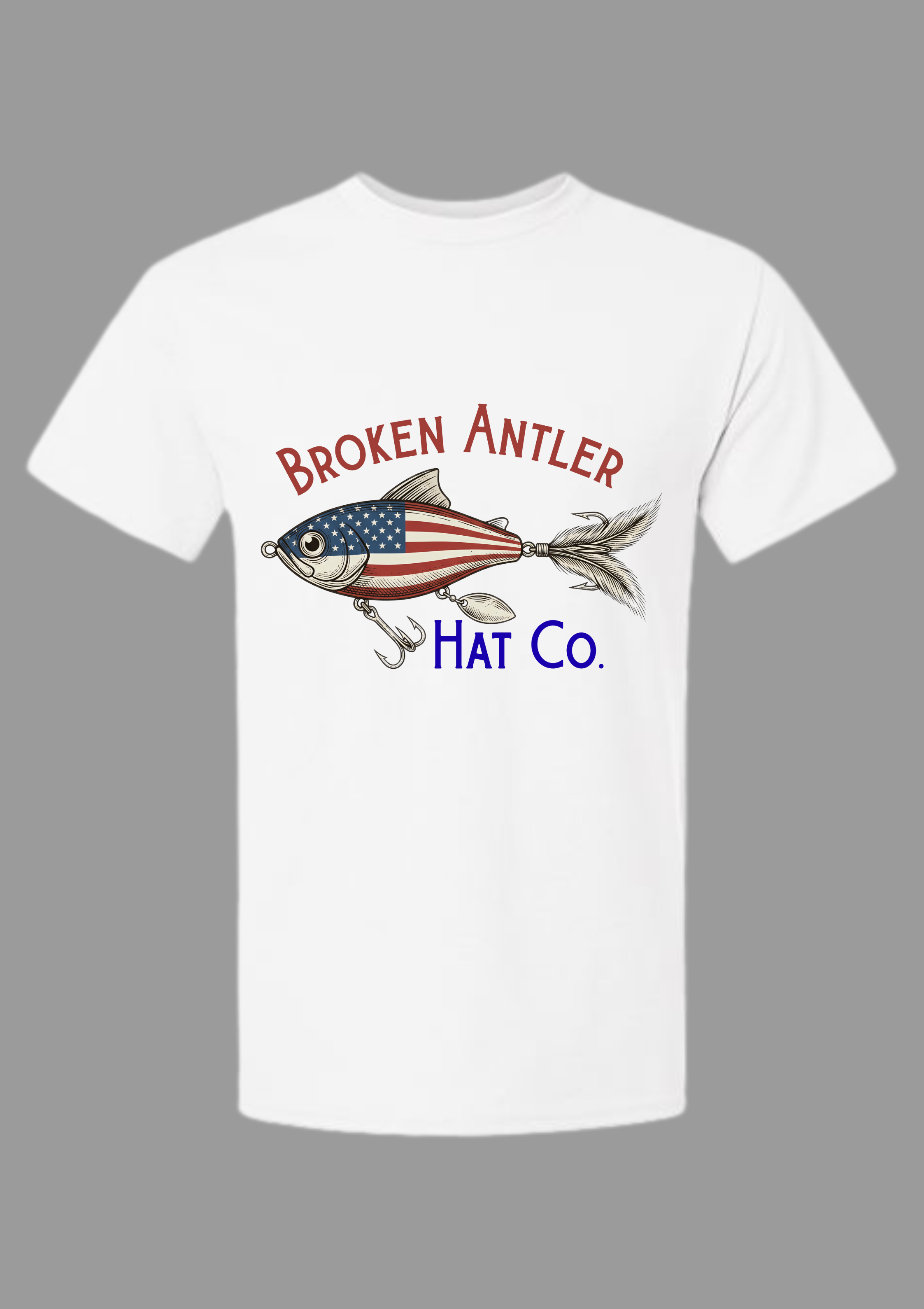 Broken Antler Hat Co - USA Lure Red, White, & Blue