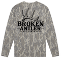 Broken Antler Hat Co.- Broken Antler Long Sleeve Shirt Mossy Oak Bottomland / Black