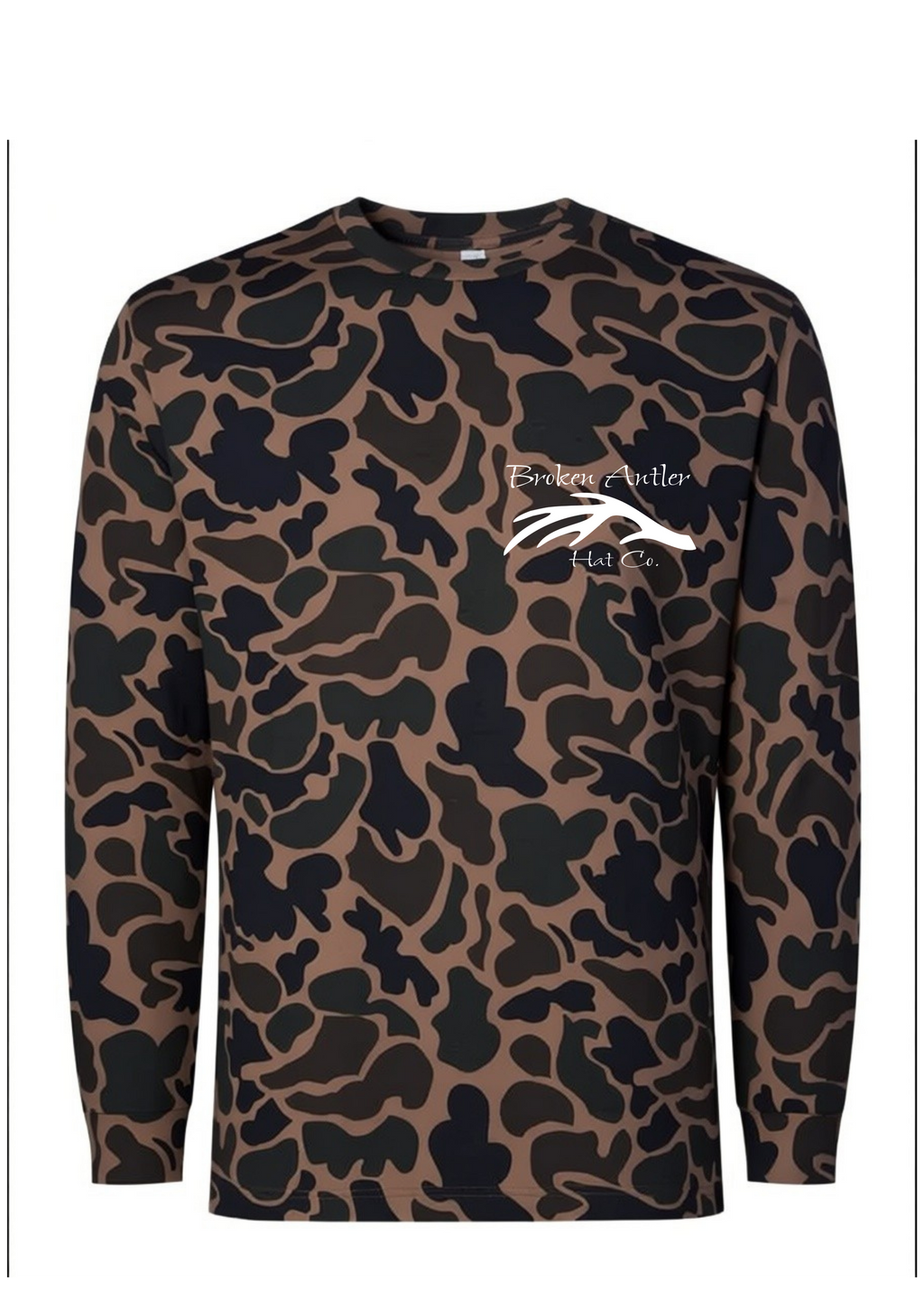 Broken Antler Hat Co.- Broken Antler Long Sleeve Old School Duck Camo
