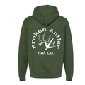 Broken Antler Hat Co.- Antler & Tracks Hooded Sweatshirt