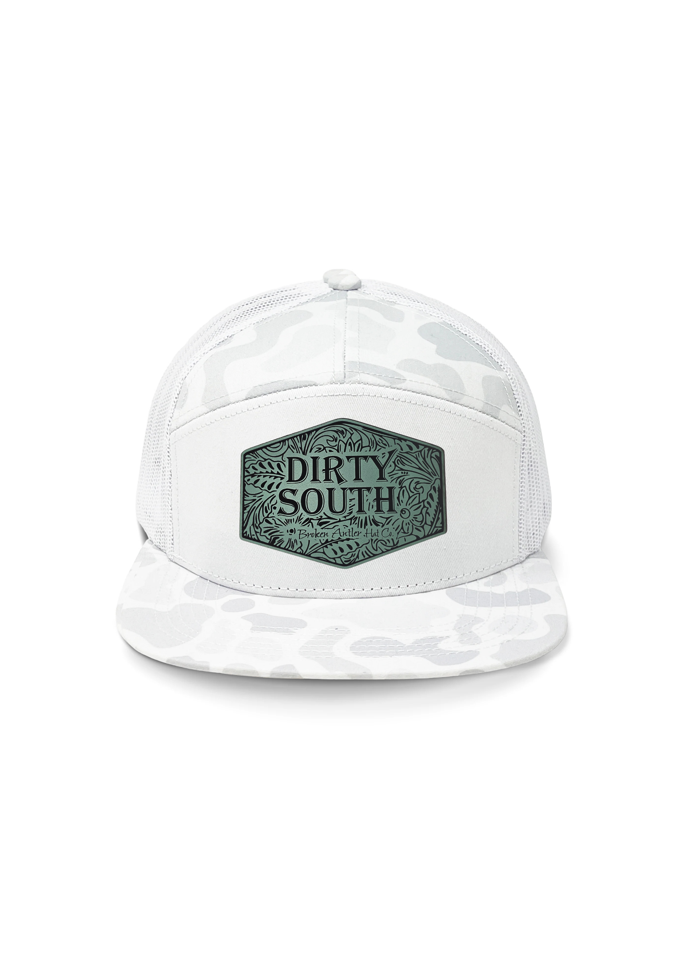 Broken Antler Hat Co- Dirty South Sneaux Como/Teal
