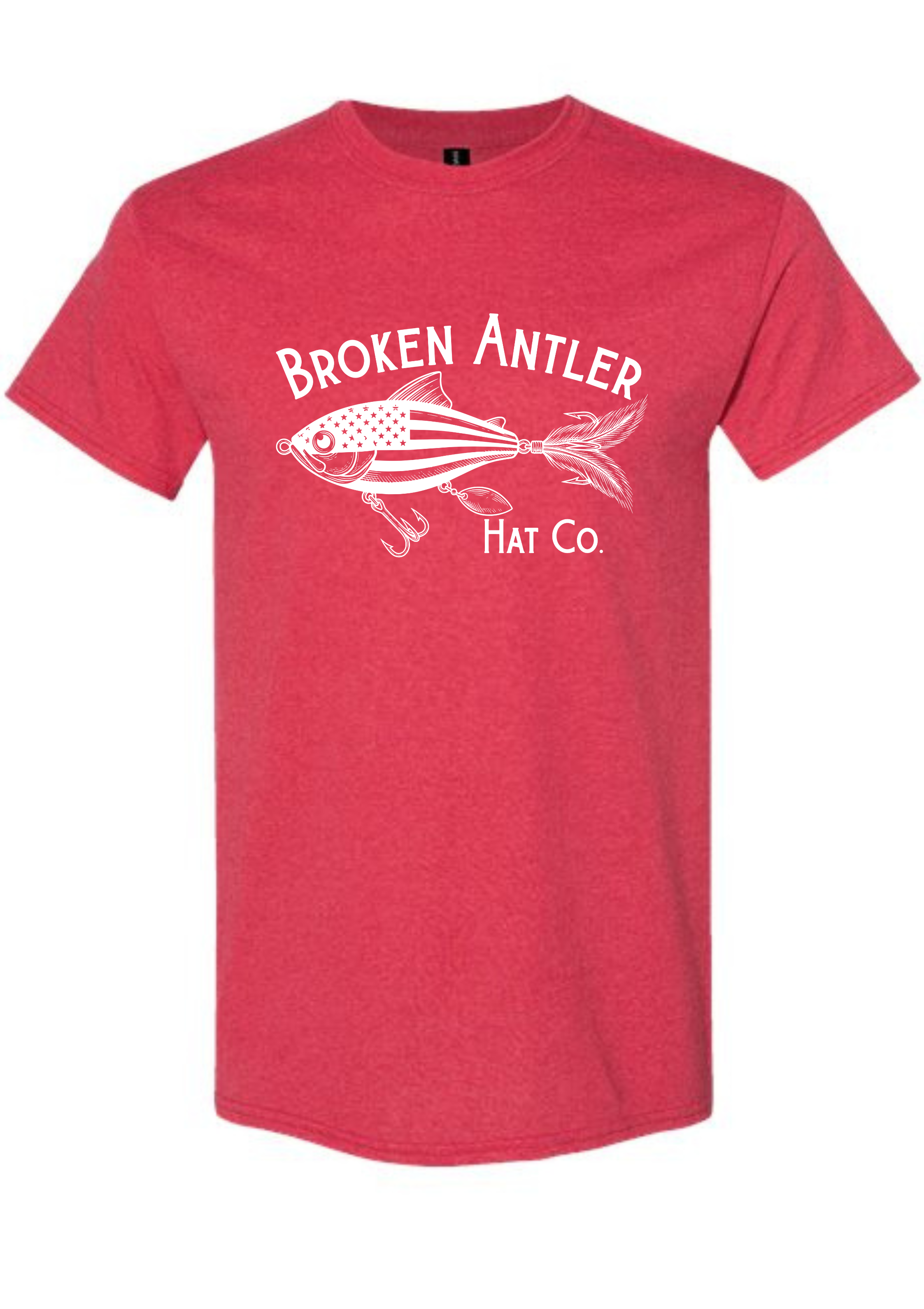Broken Antler Hat Co.- The USA Lure Shirt Front