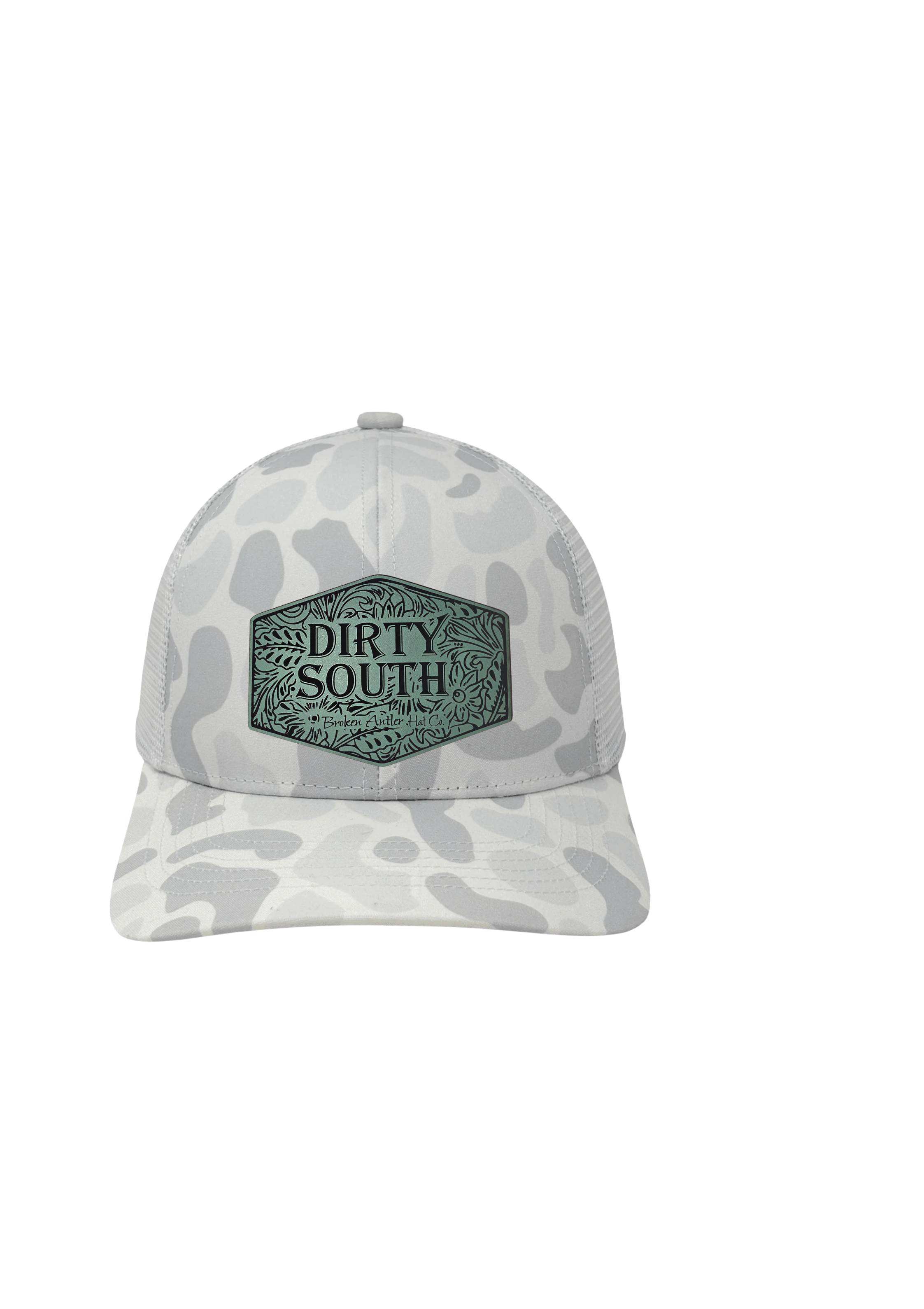 Broken Antler Hat Co- Dirty South Sneaux Como/Teal