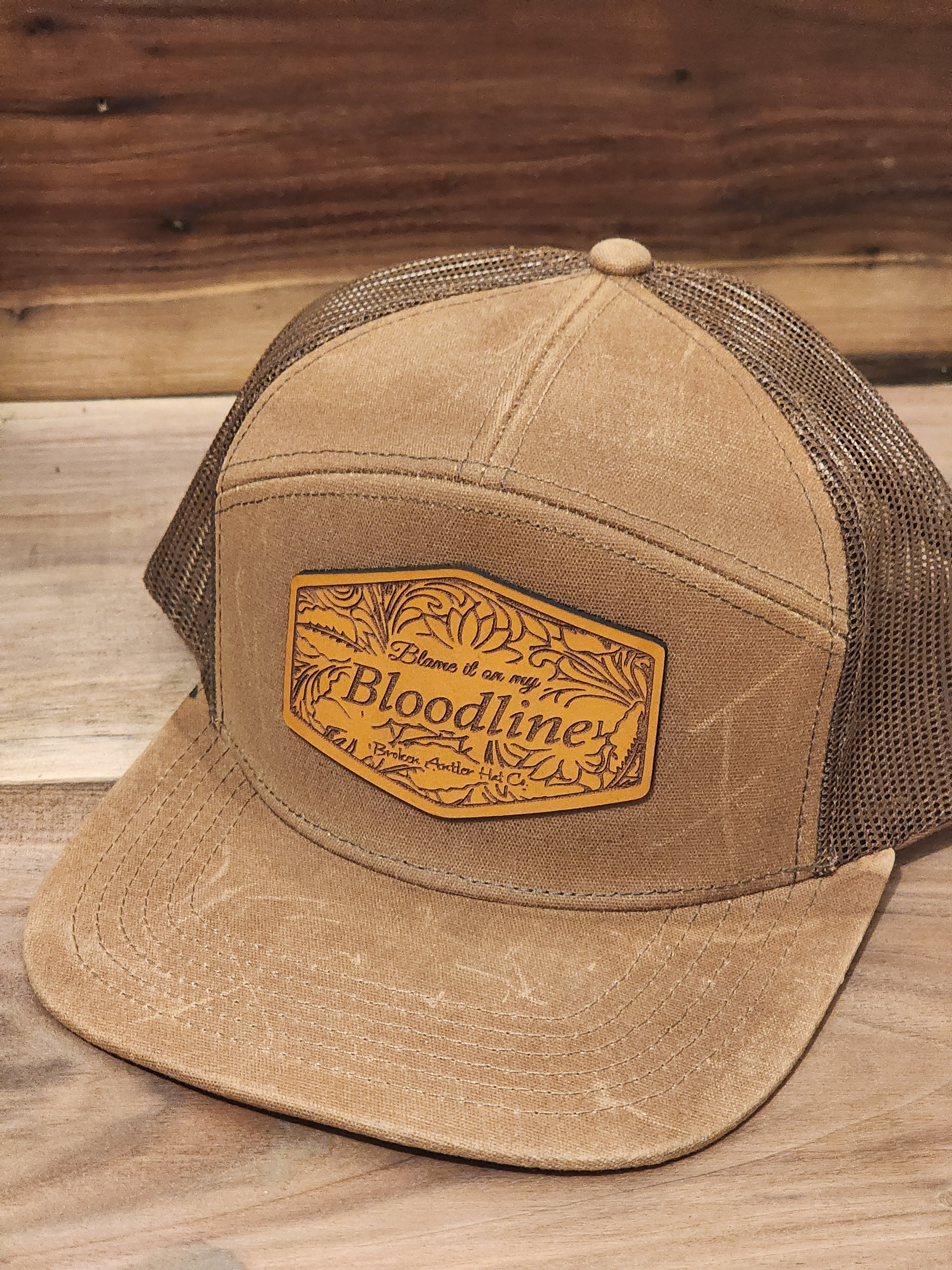Broken Antler Hat Co- Blame It On My Bloodline Leather Edition