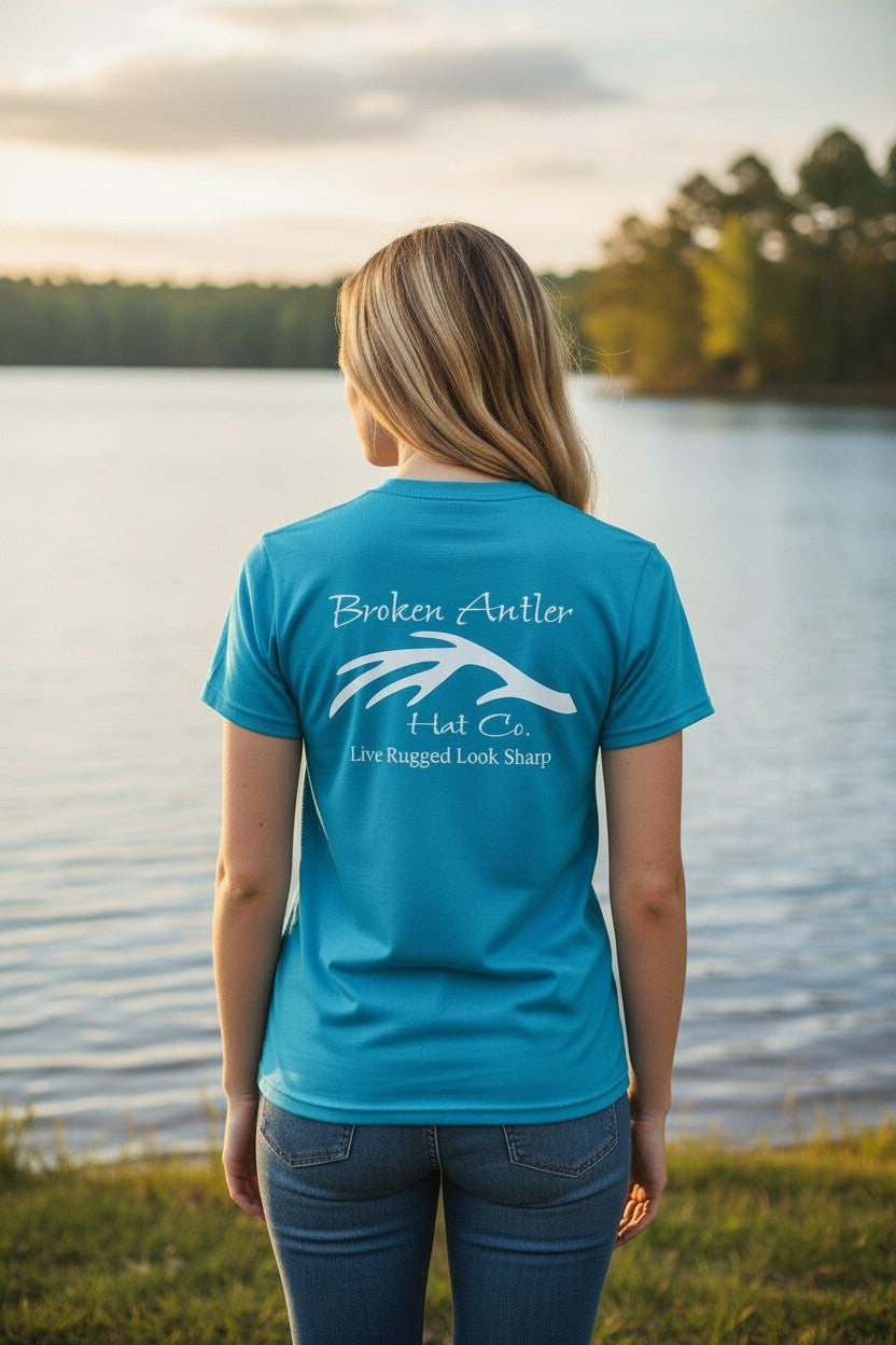 Broken Antler Hat Co.- Broken Antler Logo Shirt