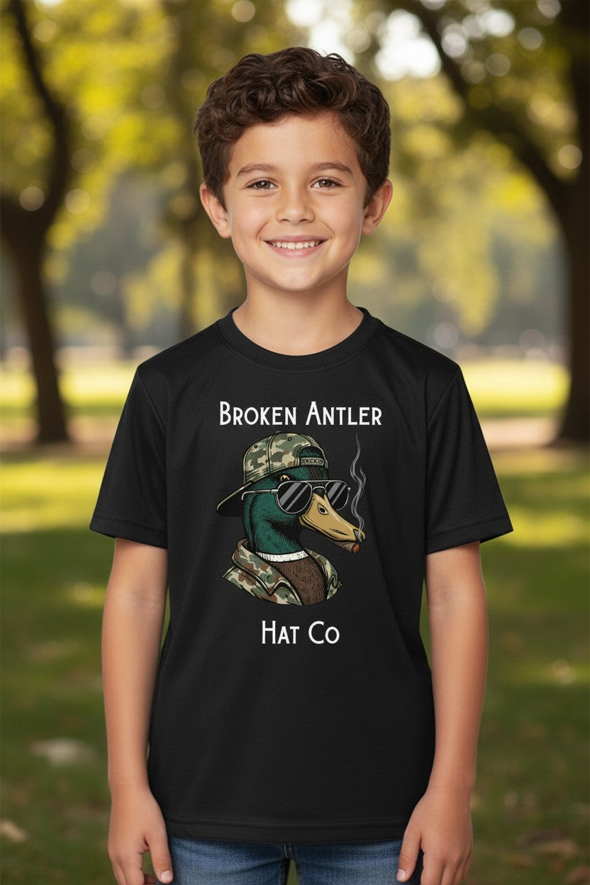 Broken Antler Hat Co.- Cigar Drake Youth Shirts