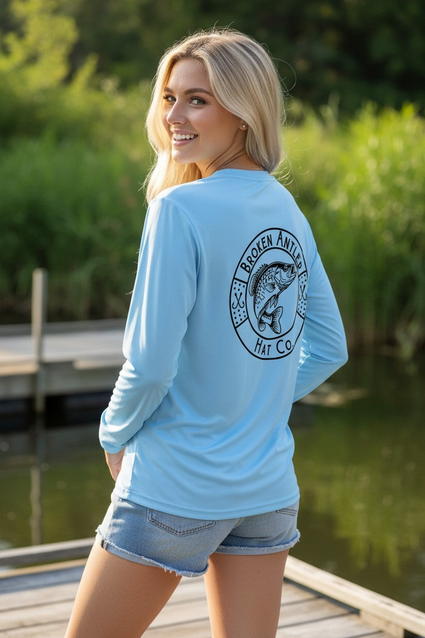 Broken Antler Hat Co.- Sac-A-Lait Performance UPF Fishing Shirt