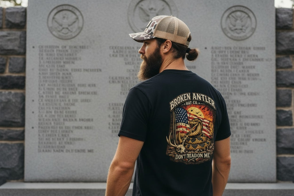 Broken Antler Hat Co.- Don't Tread On Me Shirt