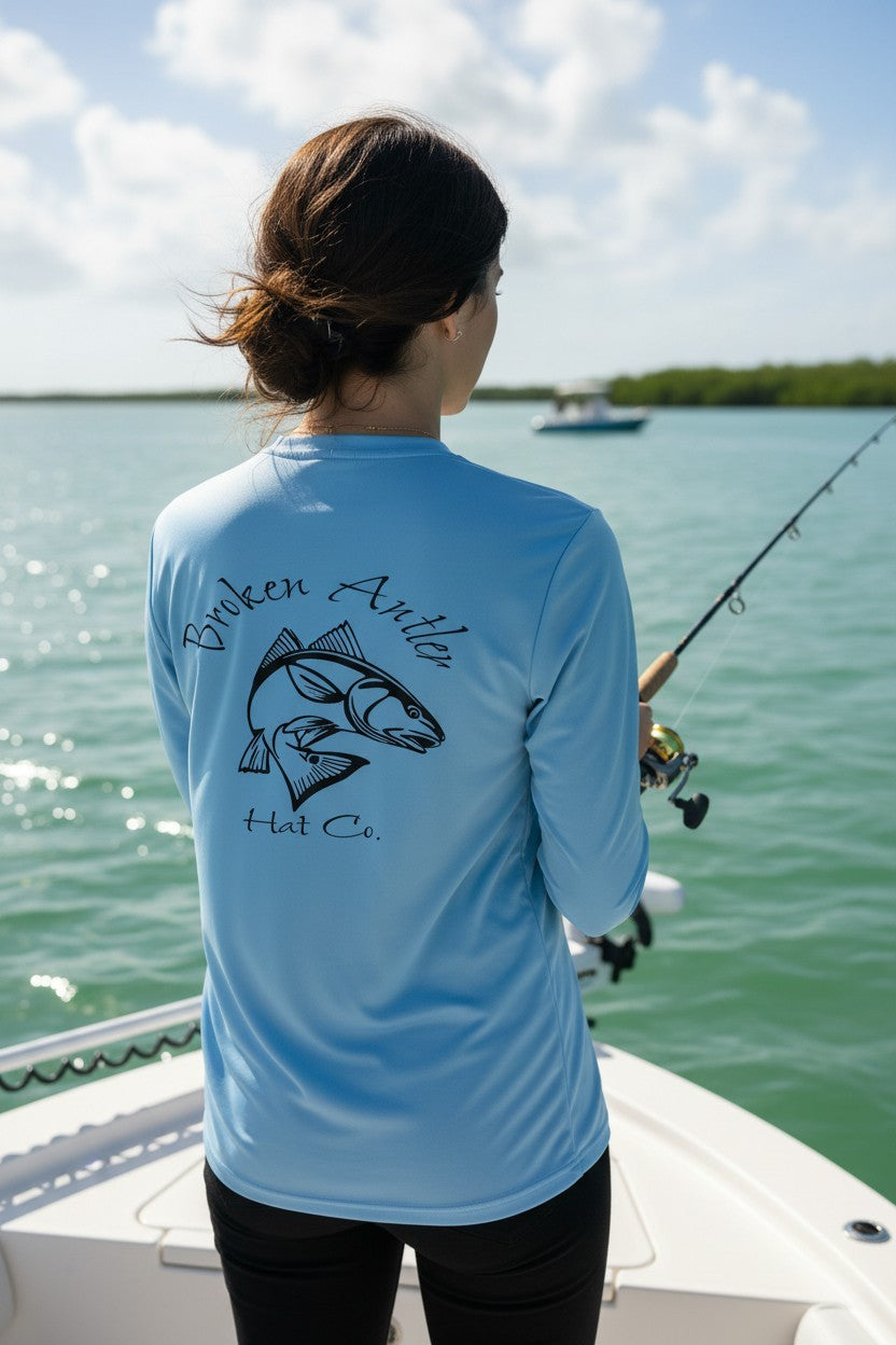 Broken Antler Hat Co.- The Redfish Performance UPF Fishing Shirt