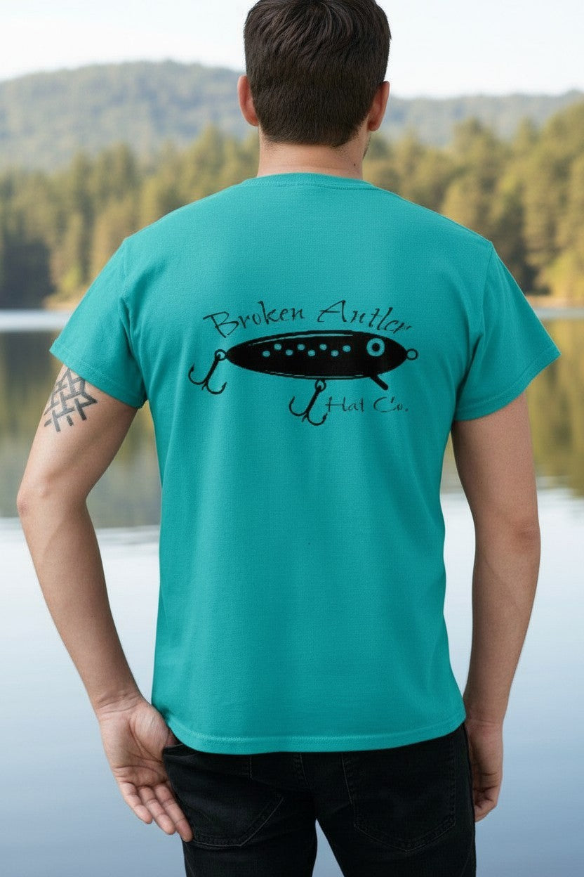 Broken Antler Hat Co.- Broken Antler The Lure Shirt -Tropical Blue